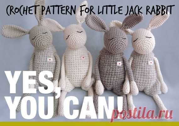 Crochet pattern pour lapin petit héros bricolage par eineIdee