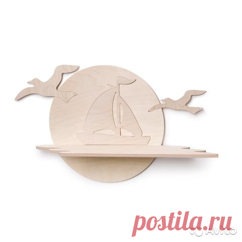 Полка неокрашенная в детскую купить в Москве на Avito — Объявления на сайте Авито