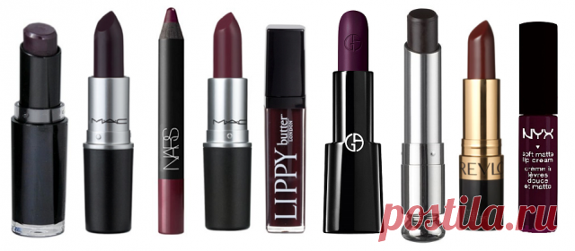 Сегодня я хочу показать вам сразу 10 образов, которые докажут, что с темными губами можно появиться много где — а не только на вечеринке по случаю Хэллоуина.