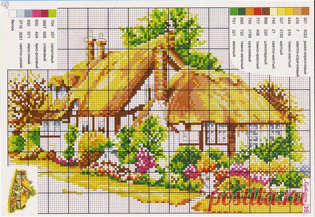 вышивание крестиком цветы - Поиск в Google