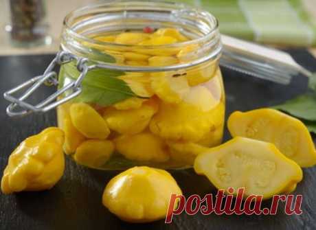 Засолка: вкусные паттисоны