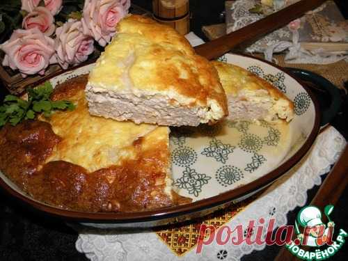 Запеканка из мясного фарша "В сугробе"