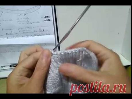 Рукодельницам на заметку. Как уменьшить объем связанной горловины и т.п.