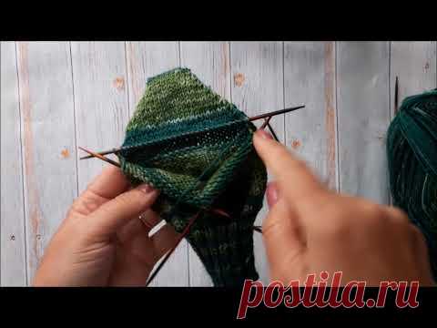 Носочки спицами из пряжи Nako Boho / Мой любимый способ