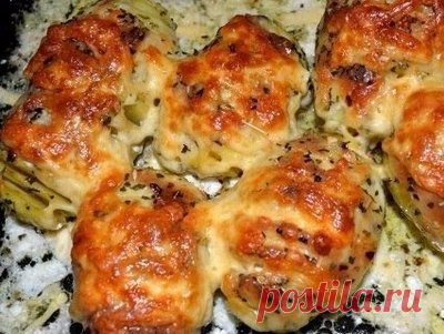 Картофель с сыром в мультиварке