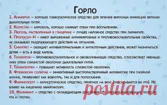 Справочник самых необходимых лекарств!