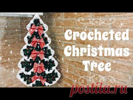 КАК СВЯЗАТЬ КРЮЧКОМ ЕЛОЧКУ "РЕТРО" / МАСТЕР-КЛАСС / HOW TO CROCHET CHRISTMAS TREE