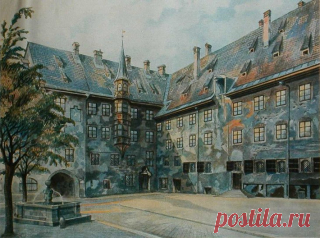 Картины, нарисованные Адольфом Гитлером