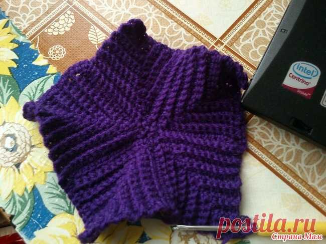 Цветочек из квадратики   Вот здесь обсуждали узор туники и цветки. http://www.stranamam.ru/  Ну и решила попробовать по таком http://domihobby.ru/ принципе связать вот что получилось нарисовала 