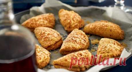 Несладкое творожное печенье к вину — Вкусные рецепты