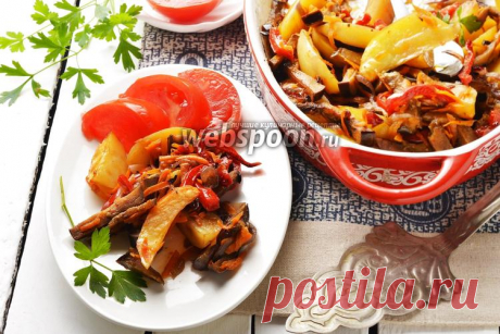 Картофель с перцем и баклажанами в духовке. Вкусные, наполненные энергией, соком и ароматом осенние овощи так и манят к себе, предлагая приготовить из них какое-то интересное блюдо. Приготовим сегодня картофель с осенними овощами в духовке. Блюдо отлично подойдёт для вегетарианцев или постящихся, но так как оно действительно очень вкусное, то должно понравиться абсолютно всем.

Для того, чтобы овощи были сочными, нежными и мягкими уже после 30 минут запекания в духовке, по...
