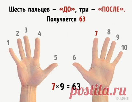 Этим хитростям нас научили еще в школе