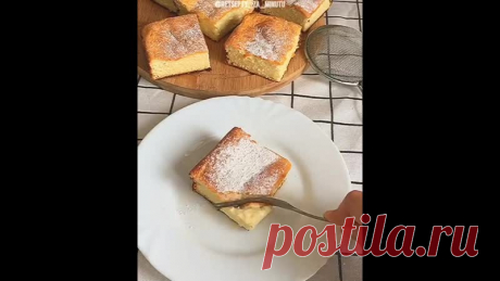 Творожная запеканка без муки
(Рецепт в описании к самому видео)