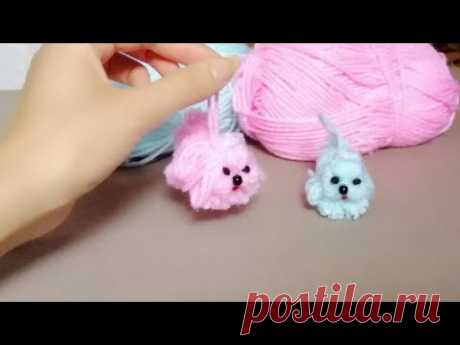 The Cutest Dog Easy Making Diy! 🐶🧶 🐕Самую красивую и добрую собаку \проще всего - сделать!