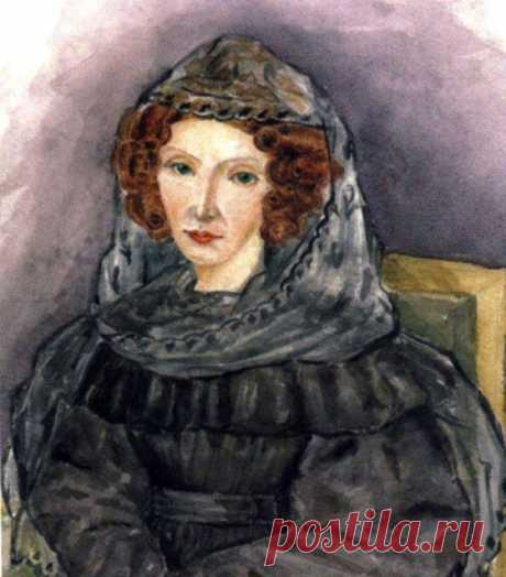Историю любви героя войны 1812 года генерала Александра Алексеевича Тучкова, которому посвящены знаменитые строки М. Цветаевой &quot;Генералам 1812 года&quot; и его жены Маргариты Михайловны современники называли «любовью века». Они были вместе всего шесть лет...  1 сентября 1812 года, в день своих именин, она получила известие о гибели мужа в Бородинском сражении.  / Ольга Миронова -Эрмитаж  |  facebook.com