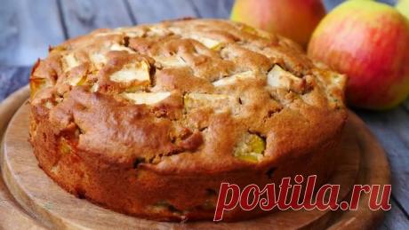 Все СМЕШАЛ ЛОЖКОЙ И В ДУХОВКУ Яблочный Пирог