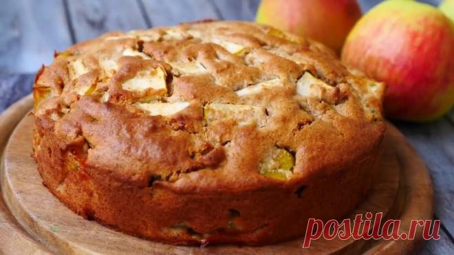 Все СМЕШАЛ ЛОЖКОЙ И В ДУХОВКУ Яблочный Пирог