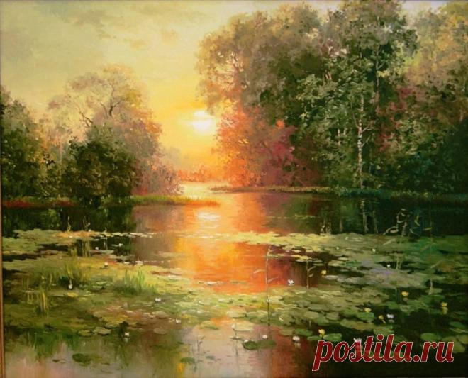 Латвийский художник-пейзажист Jan Bartkevics (Ян Барткевич) - Журнал обо всём