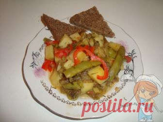 Армянская кухня: рецепт блюда айлазан — пошагово с фото Айлазан – это блюдо армянской кухни, которое представляет собой овощное рагу, чем-то напоминающее соте. Обычно его готовят без мяса, с минимальным количеством масла, то есть, можно смело называть его диетическим.