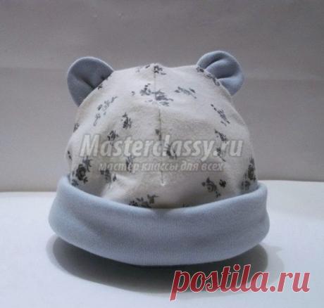Шапочка для новорожденного с ушками. Выкройка и мастер класс (Шитье и крой) – Журнал Вдохновение Рукодельницы
