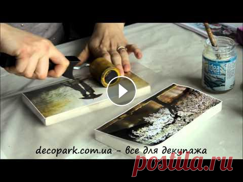 Секреты декупажа. Клеим декупажную карту. Правила приклеивания декупажной карты. Полезные советы....