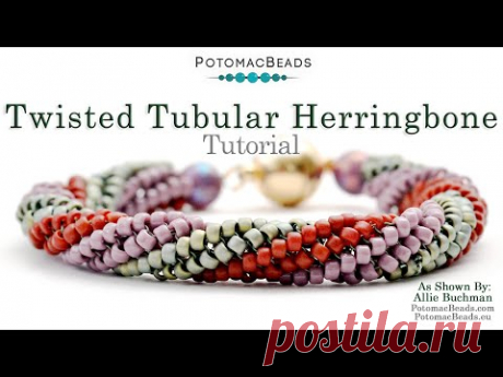 Twisted Tubular Herringbone Stitch