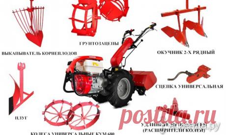 Дачные помощники: мотоблок - мотоблок, вспаханные грядки