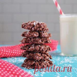 Легкий шоколадный кокосовый десерт