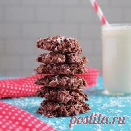 Легкий шоколадный кокосовый десерт