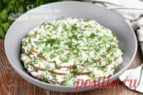 Из вареной говяжьей печени готовлю очень вкусную закуску - все дело в отличном соусе