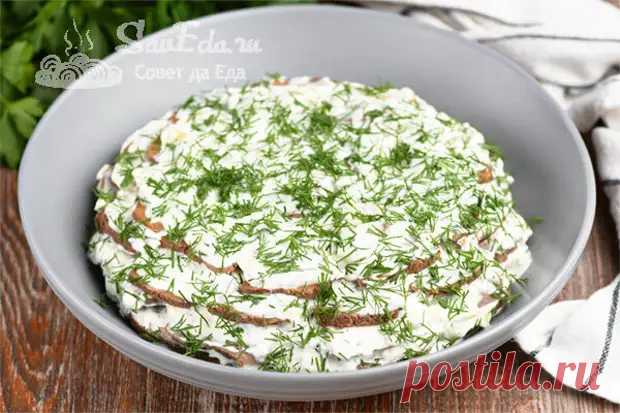 Из вареной говяжьей печени готовлю очень вкусную закуску - все дело в отличном соусе