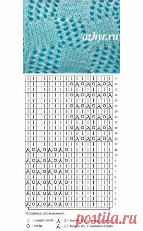 САМЫЕ ПРОСТЫЕ И КРАСИВЫЕ АЖУРНЫЕ УЗОРЫ ДЛЯ ВЯЗАНИЯ СПИЦАМИ СО СХЕМАМИ.  ■ ► ЖМИ НА ССЫЛКУ И СМОТРИ!
Просматривайте этот и другие пины на доске Красивое вязание пользователя Tatjana.
Теги
САМЫЕ ПРОСТЫЕ ПОТОМУ И КРАСИВЫЕ УЗОРЫ СПИЦАМИ.
Вязание спицами.
Схемы вязания.
Узоры спицами. 🔹🔸🔷🔶🚩 Все схемы на сайте https://sheru.ru 💜 ◆◆ ☆ ◇◁◆....
Пользователь Tatjana сохранил этот пин на доске «Красивое вязание
САМЫЙ ПРОСТОЙ И КРАСИВЫЙ АЖУРНЫЙ УЗОР СПИЦАМИ "КОСА".
Вязание.
Узор спицами. |
Наталья Боброва…