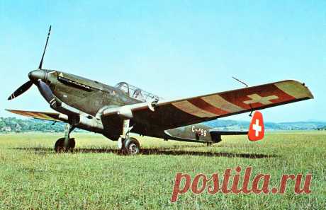 Швейцарские крылья над Альпами — EKW C-36 #1 archivetechburo.ru