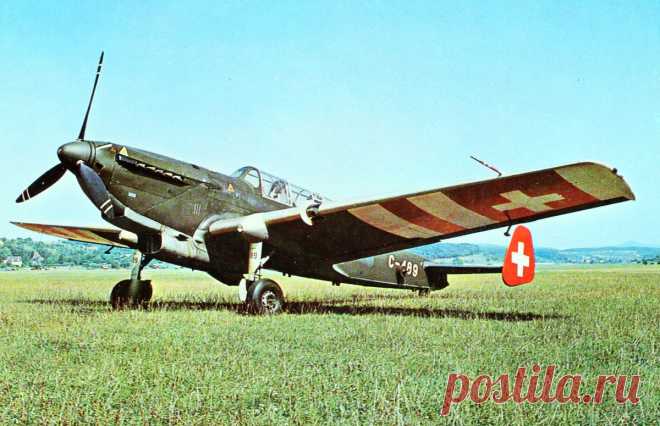 Швейцарские крылья над Альпами — EKW C-36 #1 archivetechburo.ru