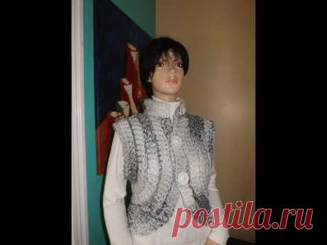 How To Crochet A Very Easy  Vest,