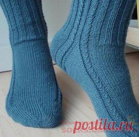 Вязаные носки «London Man»