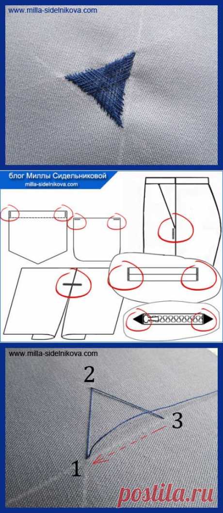 ШЬЕМ, ШЬЁМ, ШЬЁМ. Как сделать красивую закрепку | Домохозяйки
