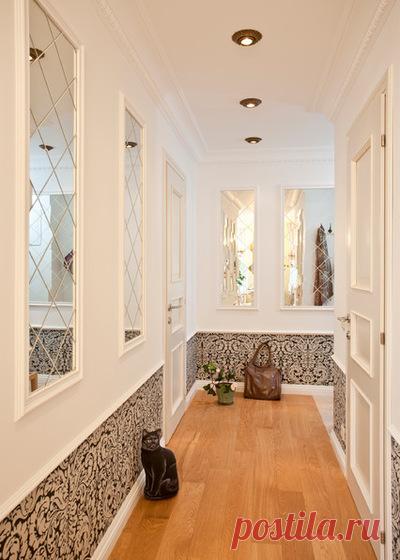 Комбинирование обоев: 8 идей - как красиво поклеить обои двух и более разных видов