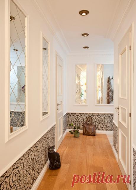 Комбинирование обоев: 8 идей - как красиво поклеить обои двух и более разных видов