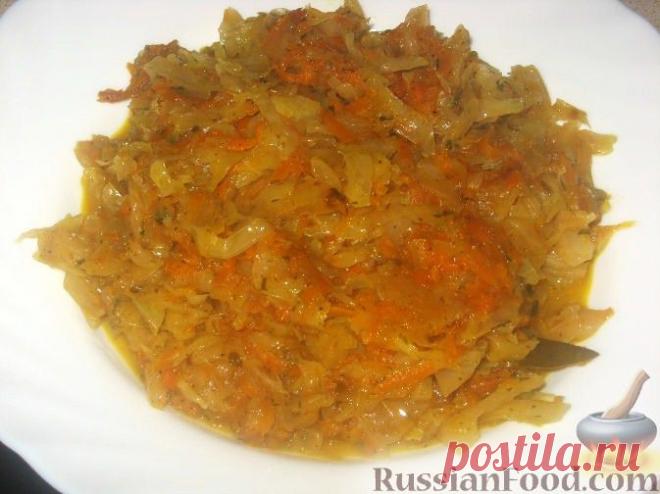 Рецепт: Начинка из свежей капусты для пирогов и пирожков на RussianFood.com