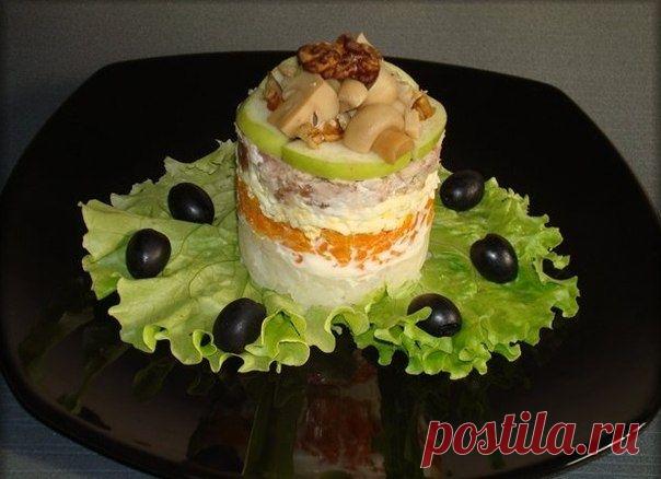 Как приготовить закуска пенёк в лесу - рецепт, ингридиенты и фотографии