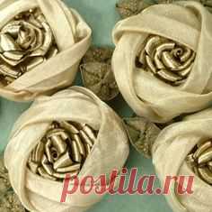 Antique French Ribbons, Rose | Vintage Passementerie