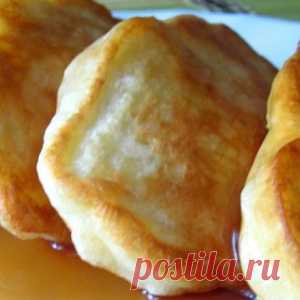 Оладьи с яблоками