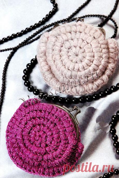 Круглые кошелечки