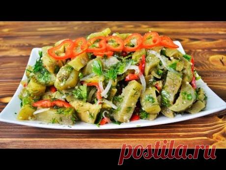 Баклажаны БЫСТРО маринованные - как ГРИБЫ / Рецепт - БОМБА/ Будете раздавать