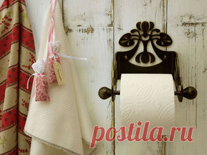 Making metal toilet paper holder with your hands - Fair Masters - handmade, handmade