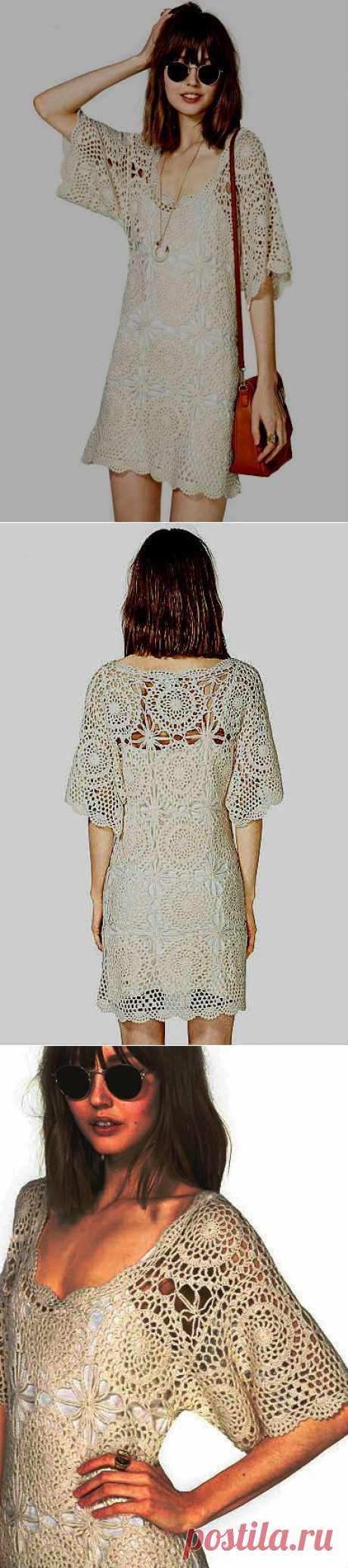 Платье от Лукки Couture из мотивов