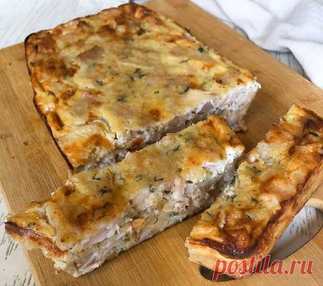 Куриный пирог — просто, вкусно и низкокалорийно! Оценит вся семья! — Домашние заботы