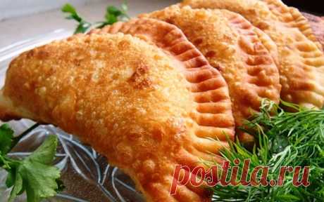 Быстрые чебуреки с сыром и курицей – Вкусные Рецепты
