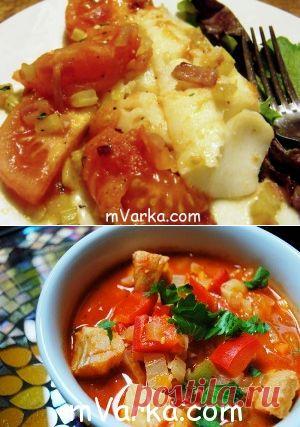 Треска, тушенная в мультиварке с овощами